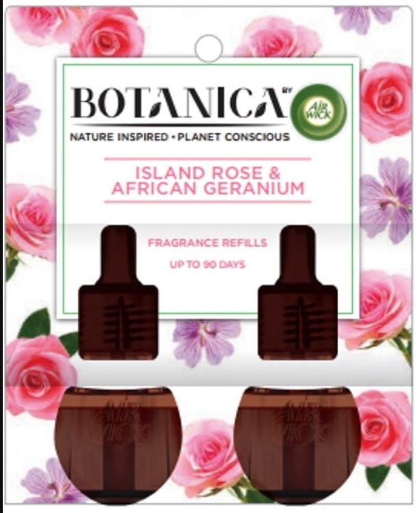 Air Wick elektr. n. náplň 19ml Botanica Island Rose&African