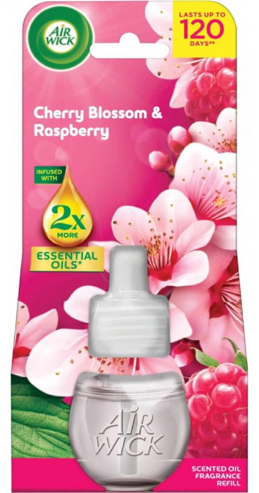 Air Wick náplň 19ml Čerešňový kvet a malina