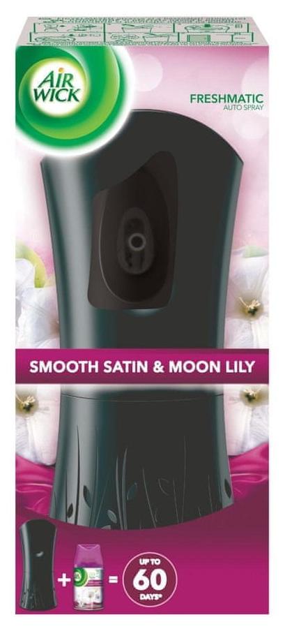 Air Wick stroj + náplň 250 ml Jemný satén a ľalia