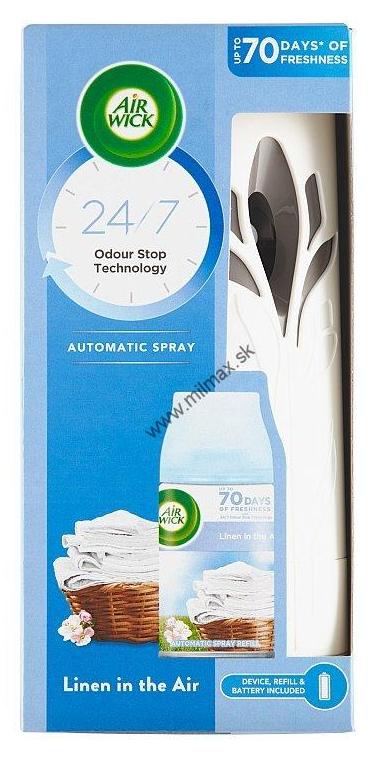 Air Wick stroj + náplň 250ml Prádlo vo vánku