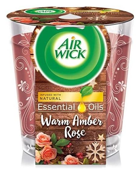 Air Wick sviečka 105g Jantárova ruža
