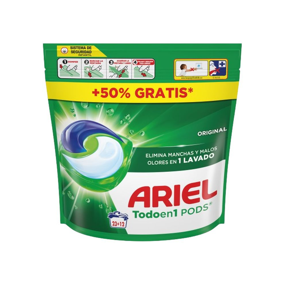 Ariel kapsule na pranie 35ks All in 1Color