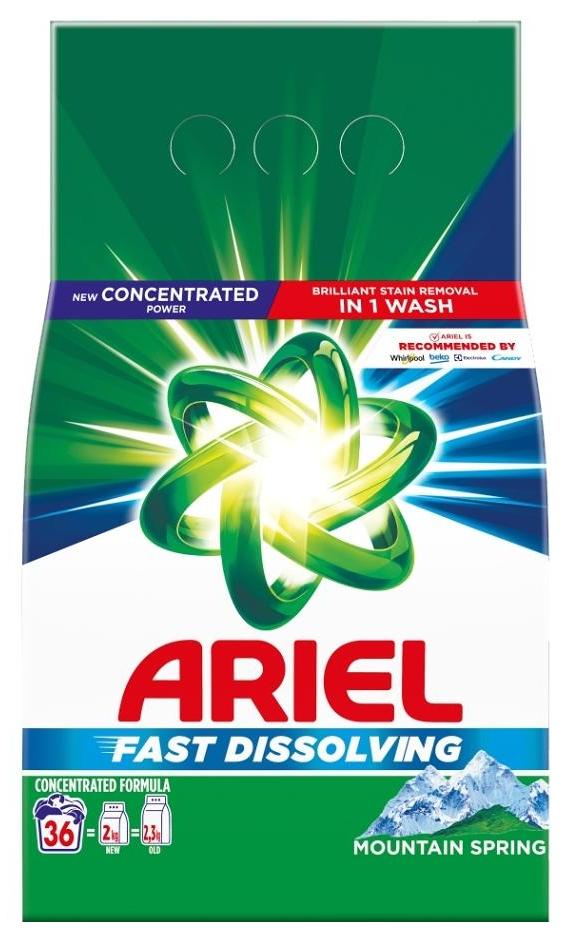 Ariel prací prášok 1,98 kg 36PD Mountain Spring