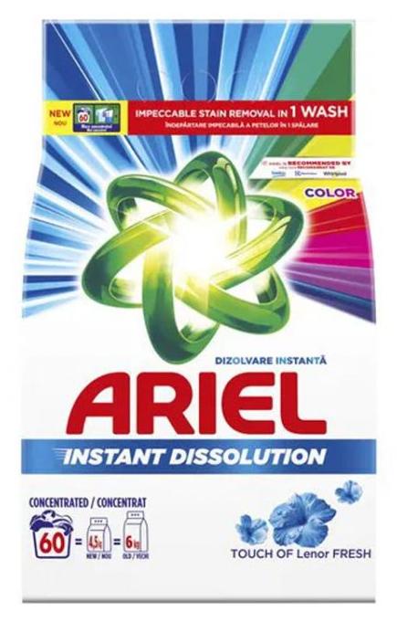 Ariel prací prášok 4,5kg/60PD Lenor Fresh
