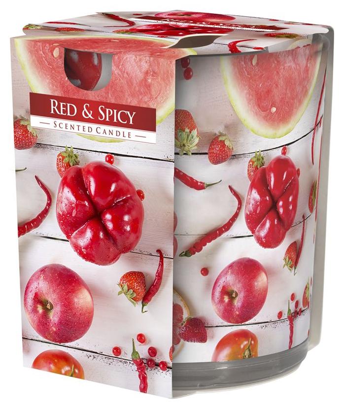 Aura Vonná sviečka v skle 100g Red Spicy