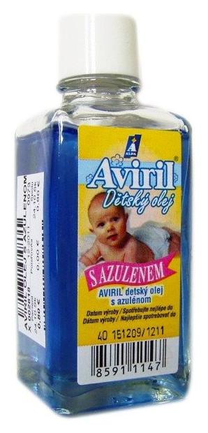 Aviril detský olej s azulénom 50ml