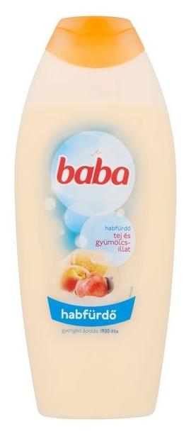 Baba pena do kúpeľa 750ml mlieko a ovocná vôňa