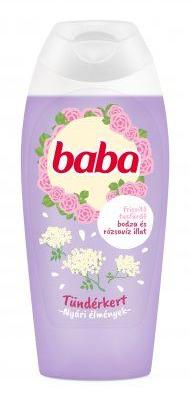 Baba sprchový gél 400 ml Baza a Ružová voda