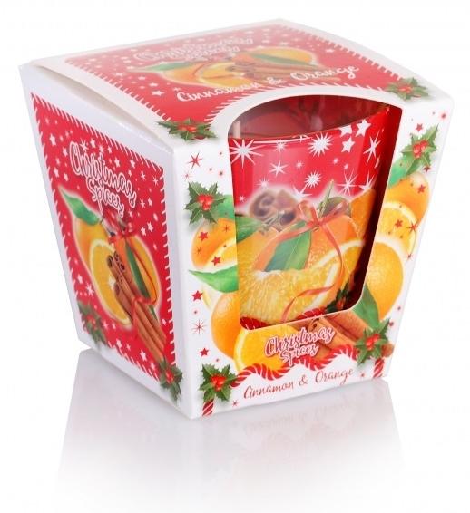 Bartek Vonná sviečka 115g Christmas Orange