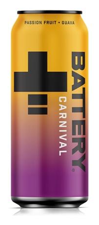 Battery Carnival energetický nápoj Marakuja+Guava 500ml