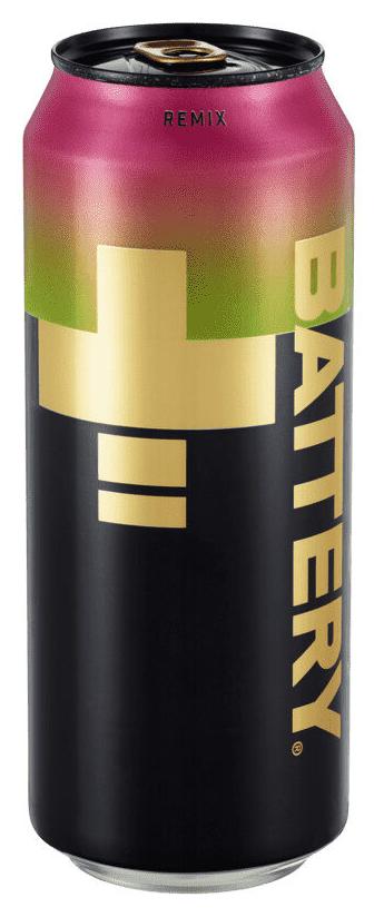 Battery Remix Strawberry energetický nápoj 500ml