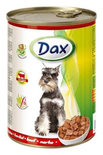 Dax konzerva pre psy hovädzie 415g