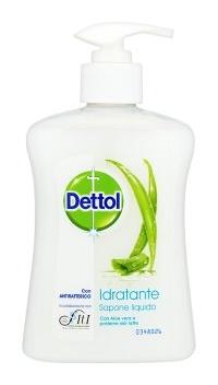 Dettol tekuté mydlo- pumpa 250ml Hydratačný aloe