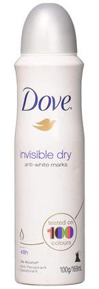 Dove deo 150 ml Invisible dry