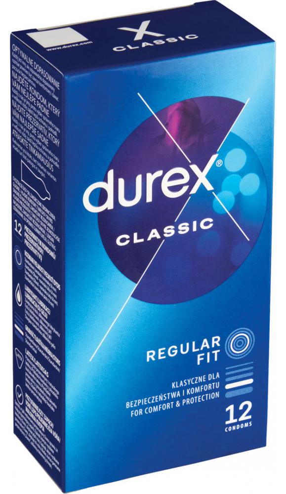 Durex kondómy 12ks Classic