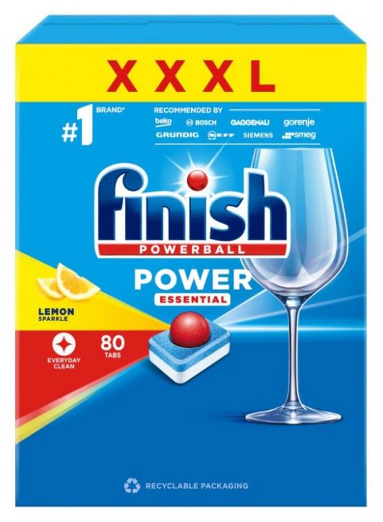Finish tabs Power Essencial 80ks Lemon