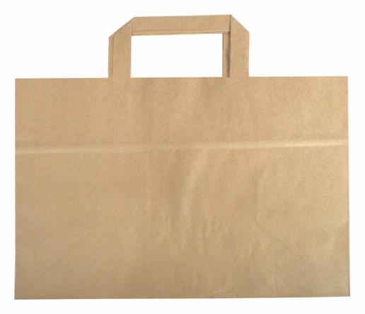 HP Papierová taška hnedá 32+21x33cm (cena za ks)
