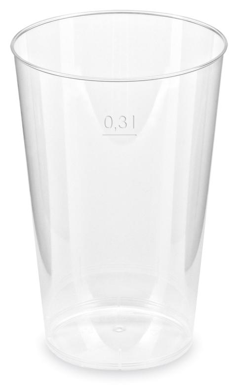HP Pohár kryštál 79mm/0,3l/25ks