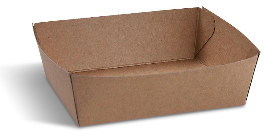 HP48350  Vanička PAP 135x110x45 hnedá 500ML - 100ks