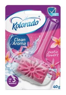 Kolorado WC blok Clean Aroma Exotické kvety 40g