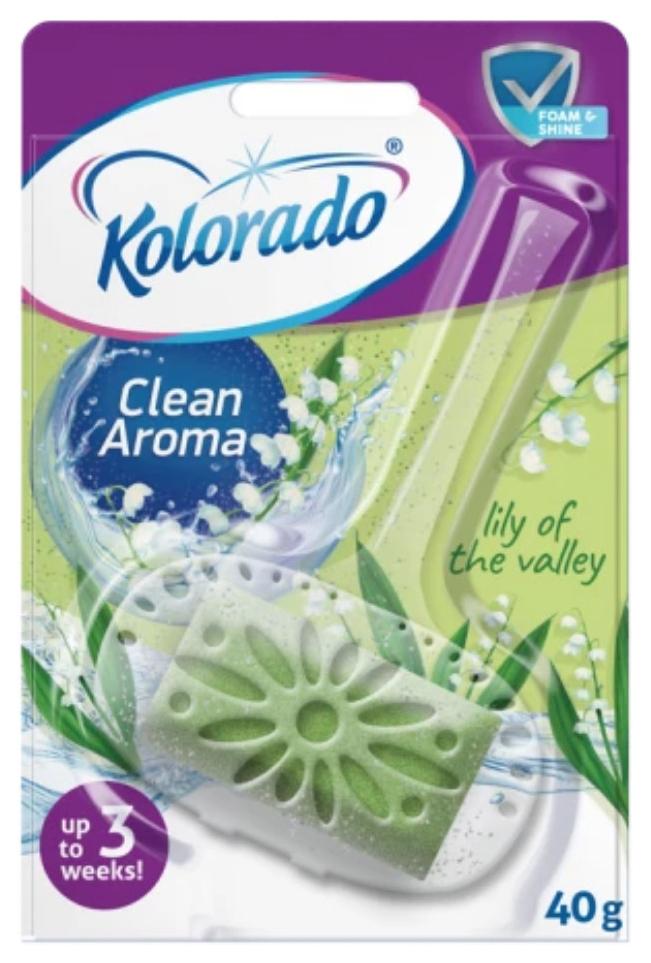 Kolorado WC blok Clean Aroma Konvalinka 40g
