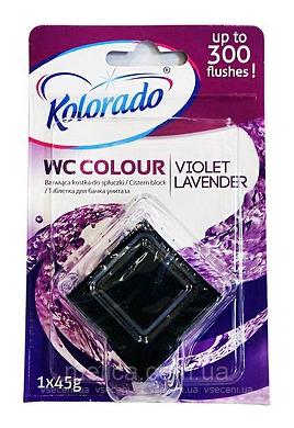 Kolorado WC čistiaca kocka fialová levanduľa 45g