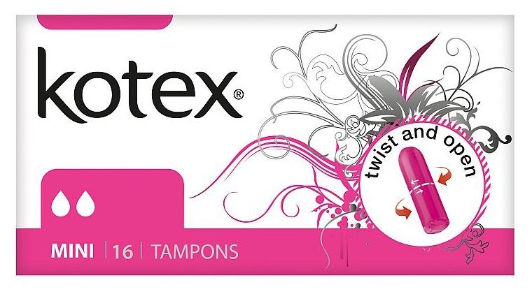 Kotex tampóny Mini 16ks