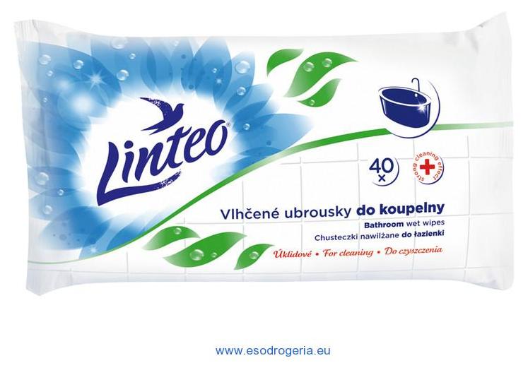 Linteo vlhčené utierky 40ks do kúpelne