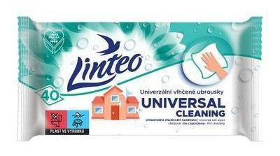Linteo vlhčené utierky 40ks univerzálne
