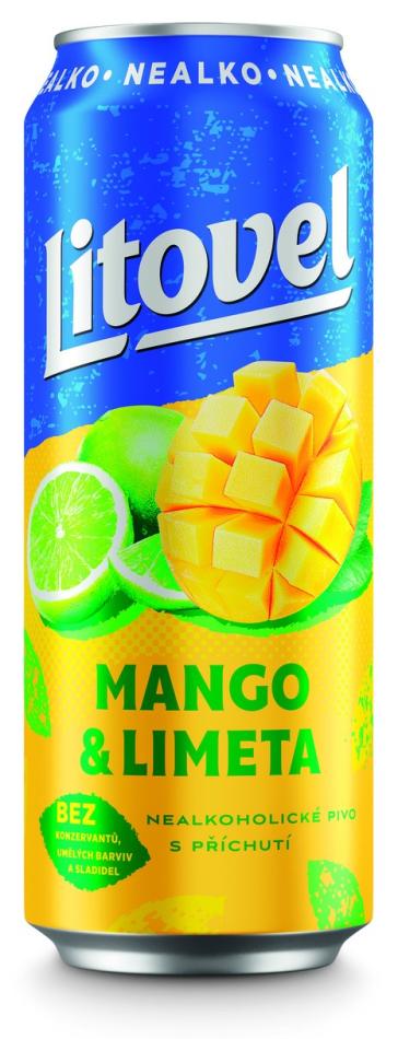 LITOVEL nealko v plech. Mango a Limetka 0,5L