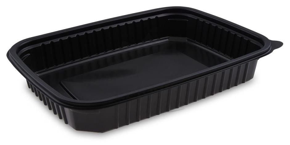 Menu box čierny nedelený  50ks