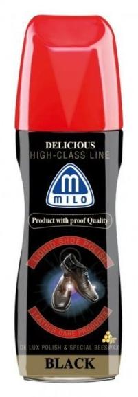 Milo Samoleštiaci prostriedok na obuv čierny 75ml