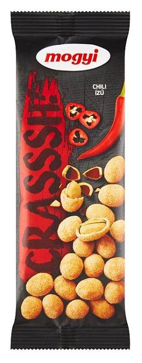 Mogyi Crasssh! Arašídové oriešky v cestíčku - chili 60g