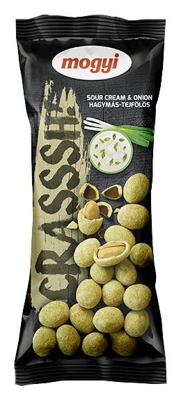 Mogyi Crasssh! Arašídové oriešky v cestíčku - cibuľa, smotana 60g
