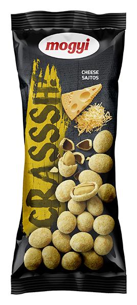 Mogyi Crasssh! Arašídové oriešky v cestíčku - syr 60g