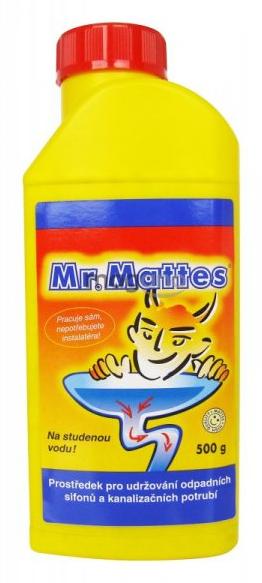 Mr. Mattes Prostriedok na čistenie sifónov 500g