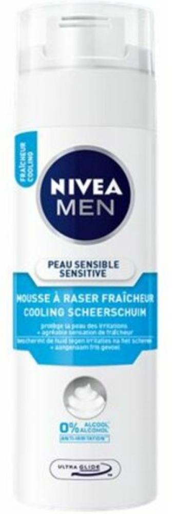 Nivea pena na holenie 200ml Sensitive-Cool