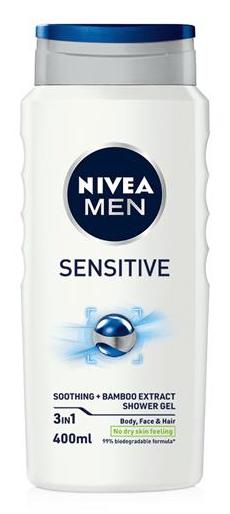 Nivea sprchový gél Men 400ml Sensitive