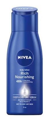 Nivea telové mlieko 75ml Rich Nourishing