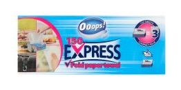 Ooops! Express Utierky papierovéi 150ks/2vrtsv.