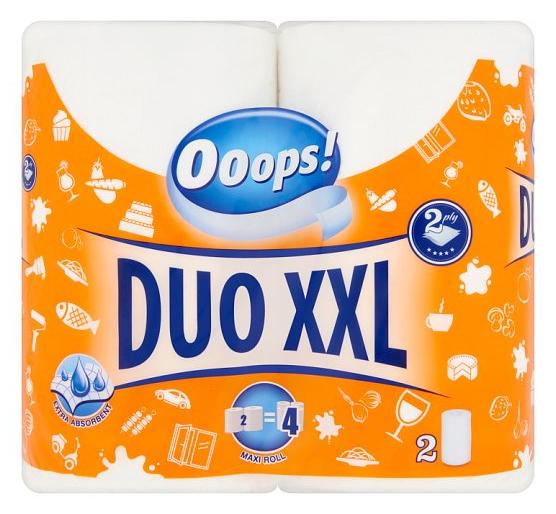 Ooops! Kuchynské utierky Duo XXL 2rol./2vrstvové