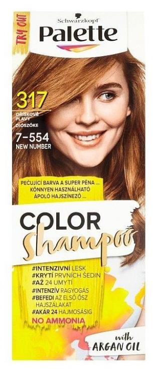 Palette Schwarzkopf Color Shampoon 317 7-554