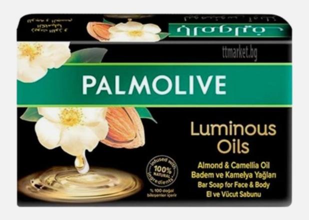 Palmolive mydlo 4x90g Almond & Camellia Oil