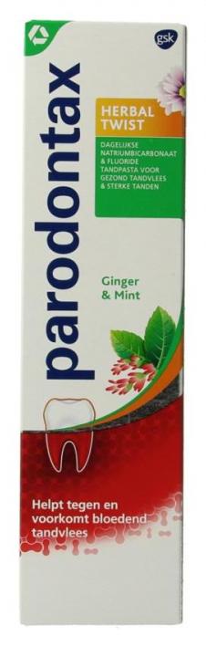 Parodontax zubná pasta 75ml Herbal Twist
