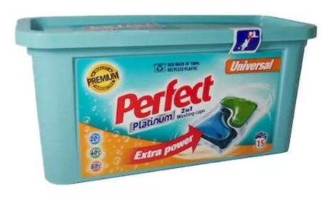 Perfect Platinum kapsule na pranie 15ks Universal 2in1