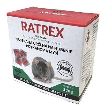 Ratrex - M pasta 150g mäkká návnada