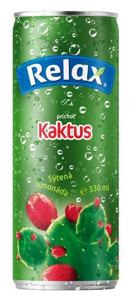 Relax Limonáda cactus 0,33L plech