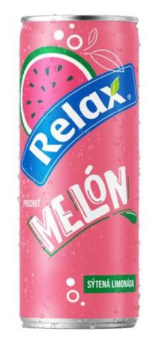 Relax Limonáda melón 0,33L plech