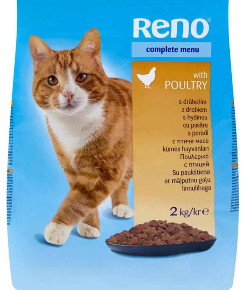 Reno Granule pre mačky hydina 2kg