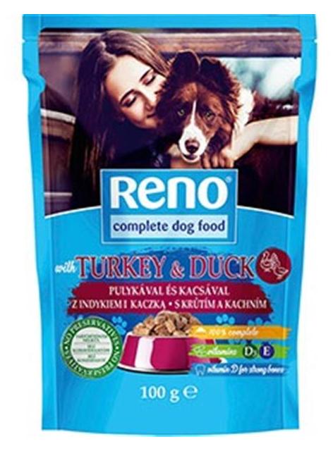 Reno Kapsička pre psov 100g morka-kačica